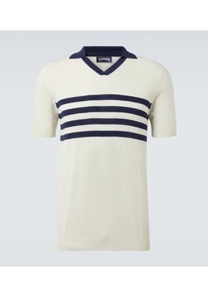 Vilebrequin Striped cotton polo shirt