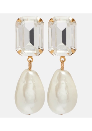 Jennifer Behr Liana gold-plated drop earrings