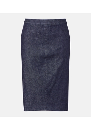 Tom Ford High-rise denim pencil skirt