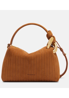 JW Anderson JWA Corner suede shoulder bag