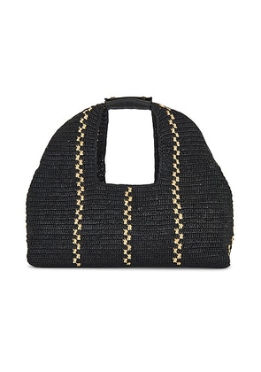 Helen Kaminski Euphoria Tote Bag in Charcoal & Natural - Black. Size all.