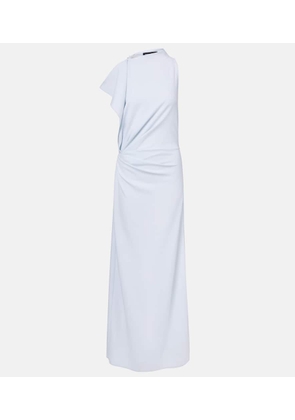Proenza Schouler Devyn crepe draped maxi dress