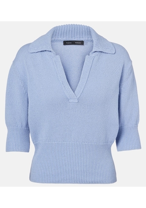 Proenza Schouler Reeve cotton polo shirt