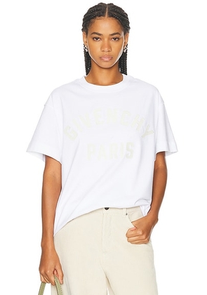 Givenchy Boxy T-shirt in White - White. Size L (also in XS, S, M).