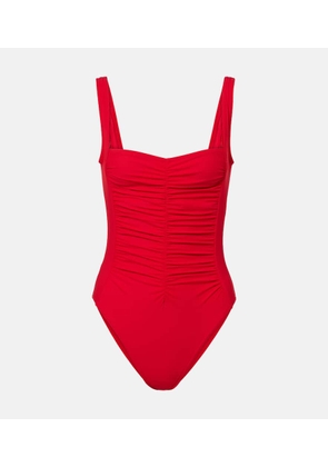 Karla Colletto Ruched swimsuit