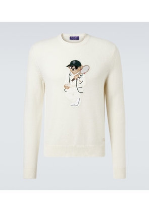 Ralph Lauren Purple Label Polo Bear cashmere sweater