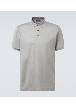 Ralph Lauren Purple Label Reg cotton pique polo shirt