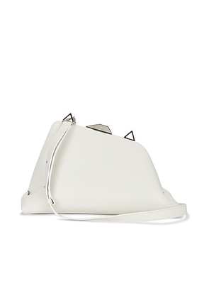 the attico THE ATTICO Day Off Shoulder Bag in White - White. Size all.