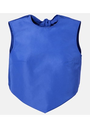 Patou Open-back faille top