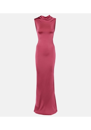 Victoria Beckham Draped jersey gown