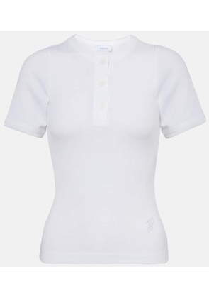 Patou Ribbed-knit T-shirt