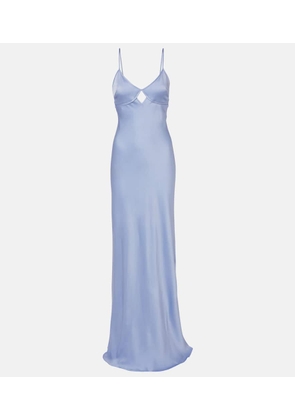Victoria Beckham Cutout satin gown
