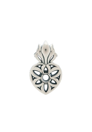 GOOD ART HLYWD Sacred Rosette Pendant in Sterling Silver - Metallic Silver. Size all.