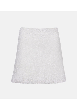 Clio Peppiatt Venus embellished miniskirt