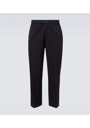 Thom Browne Cotton twill straight pants