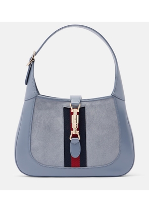 Gucci Jackie 1961 Medium suede and leather shoulder bag