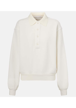 Citizens of Humanity Remi cotton-blend fleece polo sweatshirt