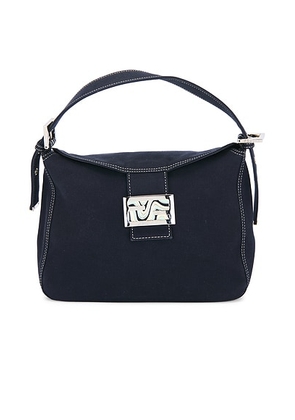 fendi Fendi Mama Baguette Shoulder Bag in Blue - Blue. Size all.