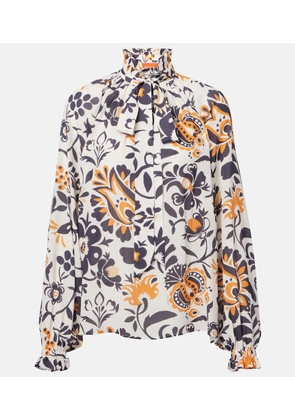 La DoubleJ Cerere jacquard blouse