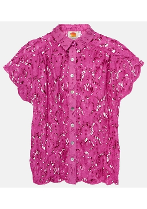 Farm Rio Cotton lace shirt