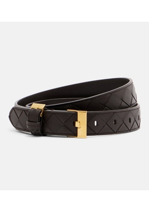 Bottega Veneta Watch Intrecciato leather belt