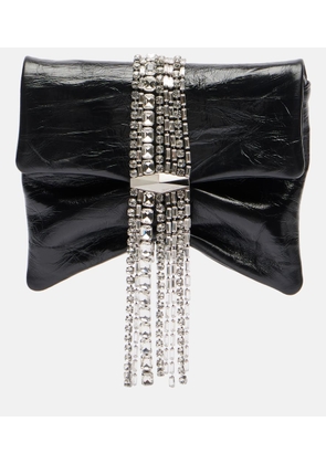 Jimmy Choo Zandra embellished leather shoulder bag