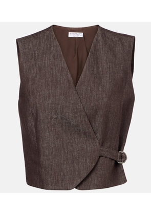 Brunello Cucinelli Cotton vest