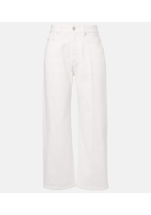 Brunello Cucinelli Mid-rise wide-leg jeans