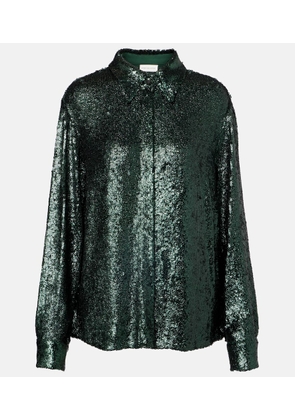 Dries Van Noten Sequined shirt