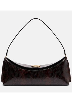 Jacquemus Calisso Small snake-effect shoulder bag