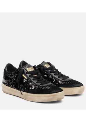 Golden Goose Soul Star sequined leather sneakers