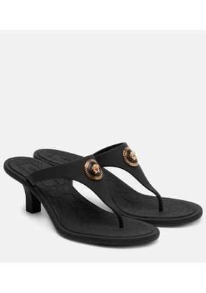 Versace Alia Medusa 55 thong sandals