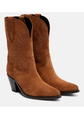 Golden Goose Wish Star 70 suede cowboy boots