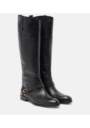 Golden Goose Charlie leather knee-high boots