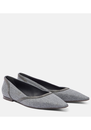 Brunello Cucinelli Monili ballet flats