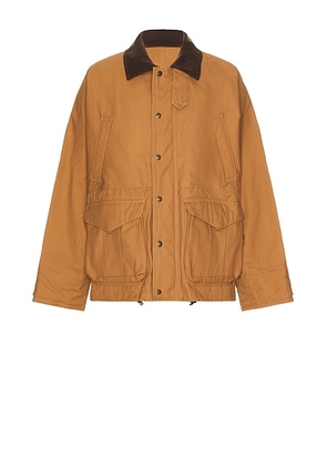 Junya Watanabe x Filson Oxford Wool Check Jacket in Beige  Red  & Black - Brown. Size L (also in M, XL/1X).