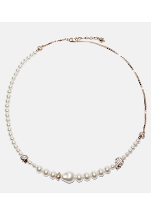McQueen Faux pearl necklace