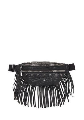 Goldbergh Sorriso Fanny Pack in Black - Black. Size all.