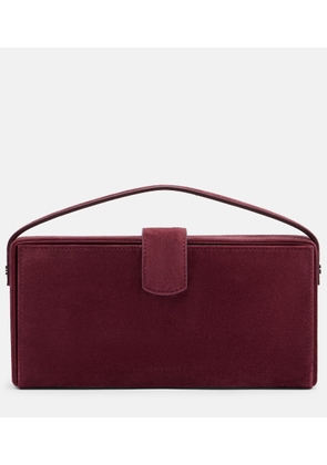 Magda Butrym Apolonia suede clutch