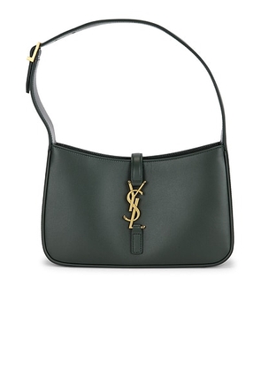 saint laurent Saint Laurent Le 5 A 7 Hobo Bag in Vert Fonce - Dark Green. Size all.