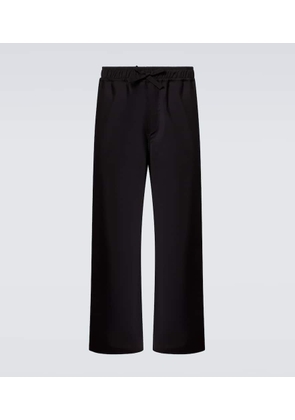 Saman Amel Wool wide-leg pants