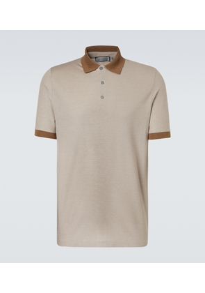 Canali Cotton polo shirt