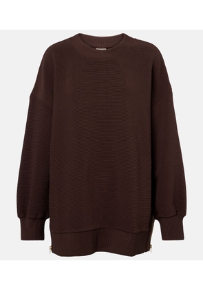 Varley Mae cotton-blend ottoman sweatshirt