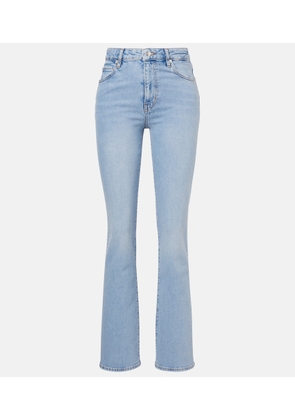 Frame Ruler high-rise straight jeans