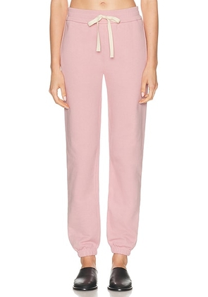 Jil Sander Sweatpant in Neon Rose - Pink. Size L (also in S, M, XS).