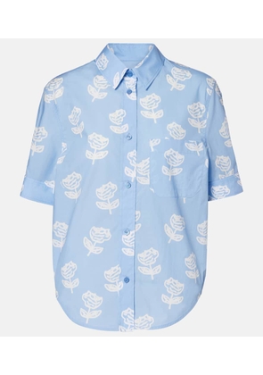 Marni Floral cotton poplin shirt