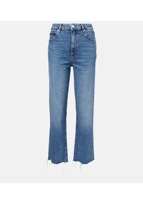 Frame Ruler cropped straight jeans