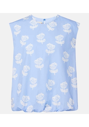 Marni Floral cotton top