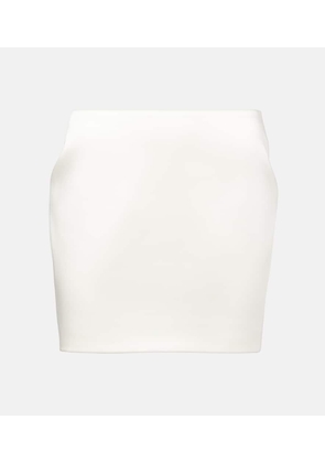 The New Arrivals Ilkyaz Ozel Meringue satin miniskirt