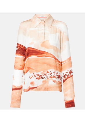 JW Anderson Printed polo shirt